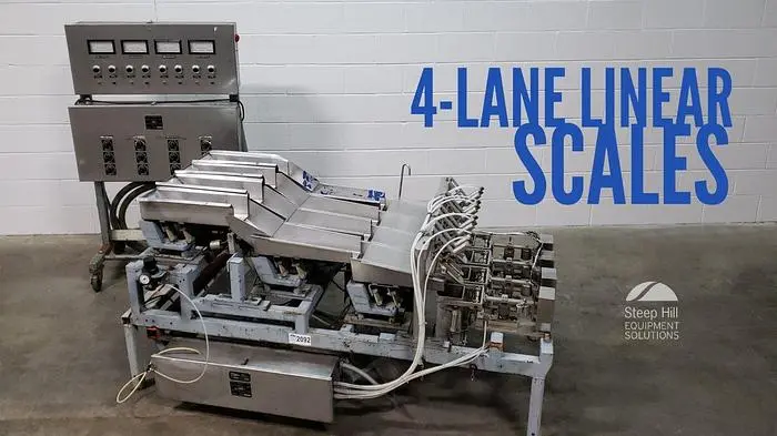 Used PARSONS-EAGLE MACHINERY VF4 550 Linear Packaging  Scales | Steep Hill Equipment Solutions #772969