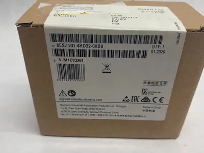 NEW SIEMENS SIMATIC S7-1200 ANALOG INPUT MODULE SM1231 4X13 BIT