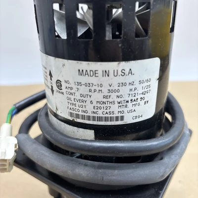 March 76471 Motor 230V MDXT-3 ,fast Shipping.