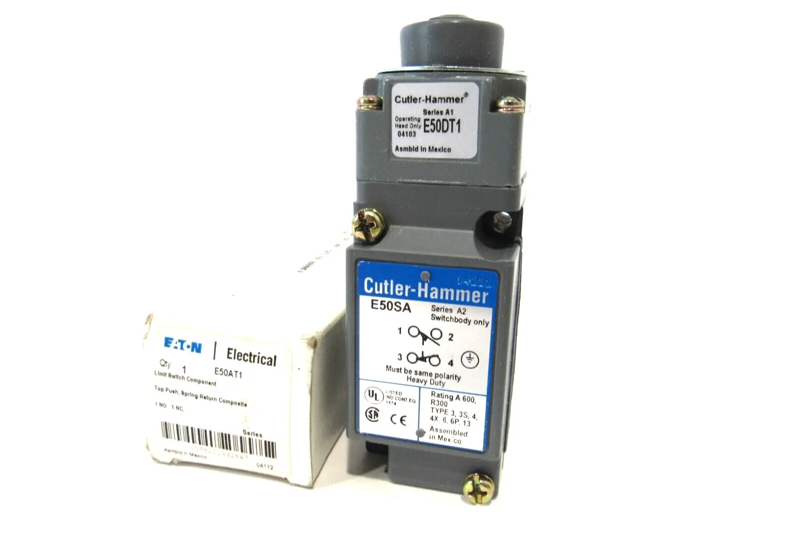 NEW EATON CUTLER HAMMER E50AT1 LIMIT SWITCH