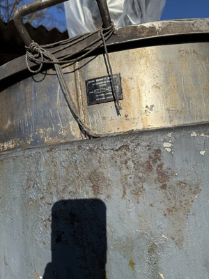 1,700L S/S Electrically Heated Mix Tank 4 kw