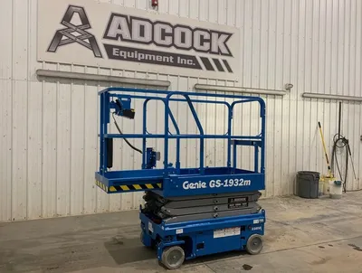New | in-Stock 2026 GENIE GS-1932M E-DRIVE ELECTRIC SCISSOR LIFT Scissor Lifters Alberta CA | Adcock Equipment #1417624