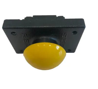 USED REES 01461-104 1094YELLOW MUSHROOM PLUNGER 600VAC 250 VDC 01461104 1094
