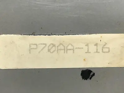 USED JOHNSON CONTROLS P70AA-116