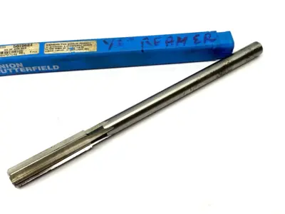 Used Union Butterfield Bright Coated High Speed Steel Chucking Reamer, 1/2" D Reamers Michigan US | Maverick Industrial Sales #1402085