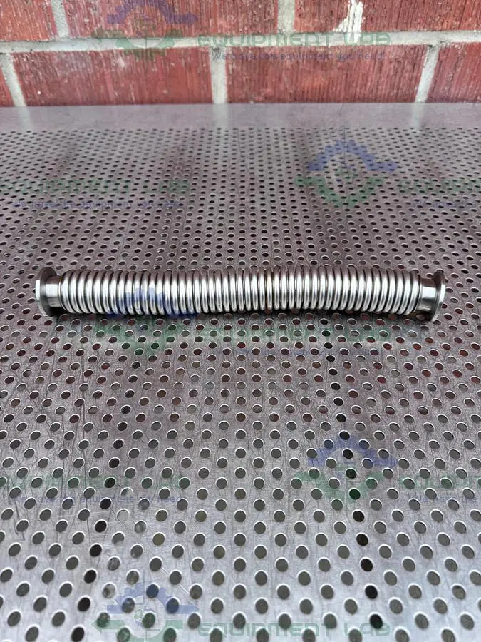 Stainless Steel  Bellows Flexible Vacuum Hose 12" w/ KF 25 Fitting