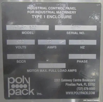 Used POLYPACK CLP-24 (3) Bundlers & Stretch Banders Illinois US | Aaron Equipment #1181944