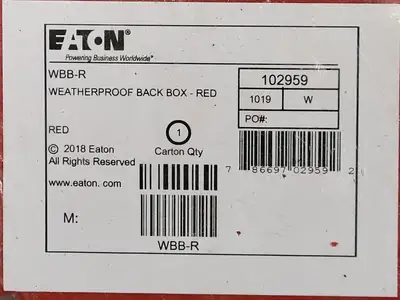 NEW EATON WBB-R