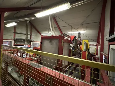USED STAM SIEMPELKAMP SANDWICH PANEL LINE CNC