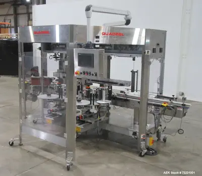 Used QUADREL ZDT PROLIN Labelers Illinois US | Aaron Equipment #87185