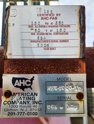 Used 2008 AHC AND POWER FLAME AHC-1000 10MMBTU Boilers Missouri US | Solutions 4 Manufacturing #1332565