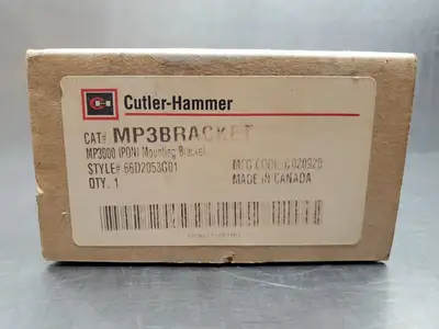 Used CUTLER HAMMER MP3BRACKET MP3000 IP0NI Mounting Bracket Misc Electrical & Power Parts South Carolina US | Palmetto Automation #1543733