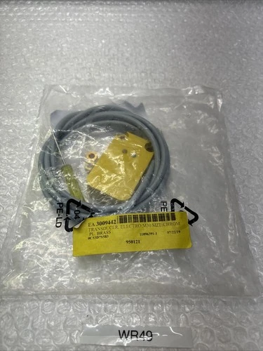 ** NEW IN FACTORY BAG Cable Cordset TRANSDUCER ELECTROM;M30 9501210# PL BRASS#