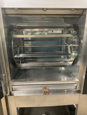 72-0282 Fri-Jado TDR 7P Gas Rotisserie Oven with Stand