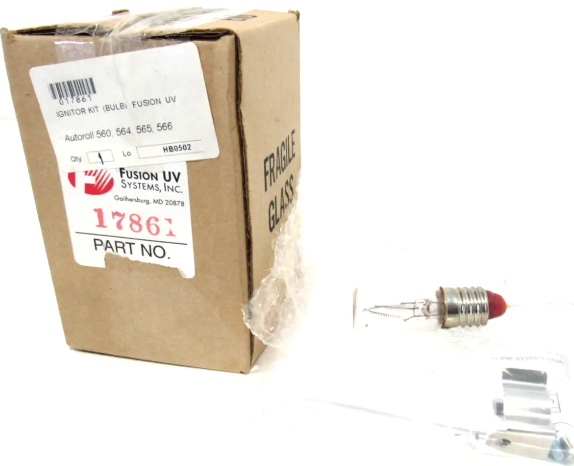 NEW FUSION UV SYSTEMS 017861 IGNITOR KIT (BULB)