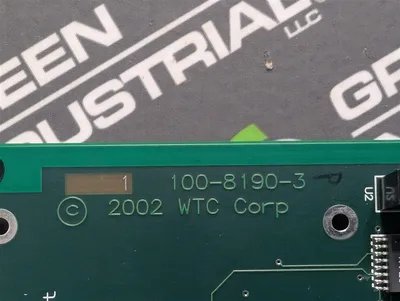 WTC 900-8195-3M0 WebView Weld Control Main Board 100-8190-3 Used