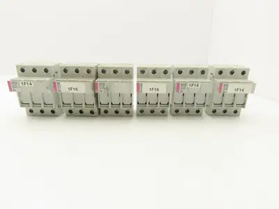 Eti VLC VLC10 Fuse Holder 32A 690V 3-Pole 10x38 Class CC Lot of 6