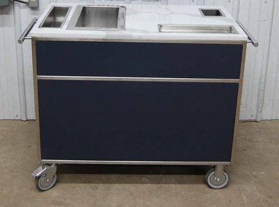 142-1102 Mobile Coffee Wine Liquor Portable Bar Cart