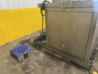 3 TANK FISA MODEL #3VST-350P ULTRASONIC PARTS BASKET TYPE CLEANING SYSTEM: STOCK #20623