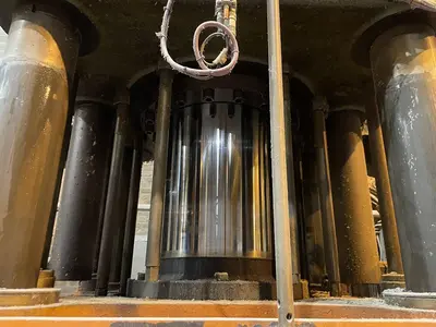 USED HL 450 TON 4 COLUMN PRESS