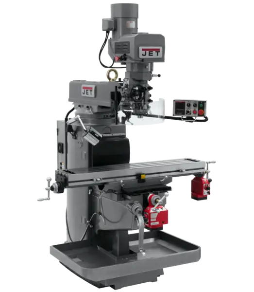 New | in-Stock JET 1050EVS2/230 Vertical Mills Illinois US | Olympus Machinery Group #1348609