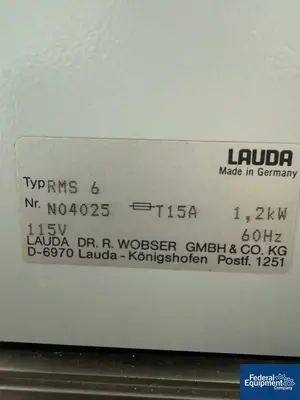 USED Lauda Lauda Temperature Bath, Typ RMS 6
