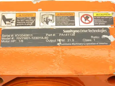Used SUMITOMO _UNKNOWN_ Speed Reducers Indiana US | Arrow Industrial #1408840
