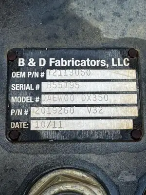 Used 2011 B&D FABRICATORS DX350 Add-on Compactors Arizona US | Tuscon Trux & Equipment Sales #1546077