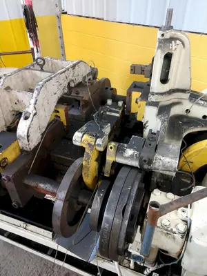 .125" X 3" WIDE US BAIRD MODEL #35 MULTISLIDE WIRE FORMER, VARIABLE SPEED & AIR CLUTCH: STOCK #12414