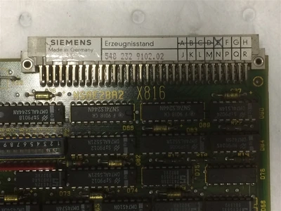 USED SIEMENS 6FX1123-2AB01 (5)-VIDEO GRAPHICS INTERFACE