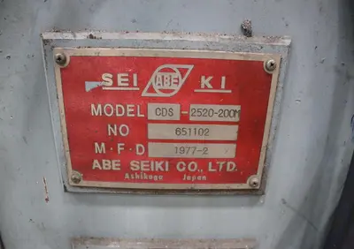 Used 1977 ABESEIKI CDS-2520-200M Die Tryout & Spotting Presses Ohio US | G-2000, Inc. #1330090