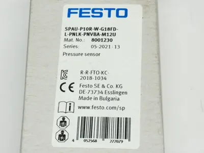New | in-Stock Festo SPAU-P10R-W-G18FD-L-PNLK-PNVBA-M12U Sensors Michigan US | Maverick Industrial Sales #1489909