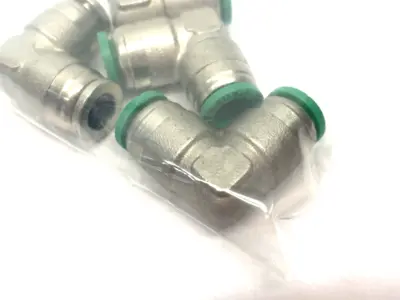 New | in-Stock Numatics Pneumatic Elbow Fitting 3/8" Tube OD Parts (Hydraulics and Pneumatics) Michigan US | Maverick Industrial Sales #1398463