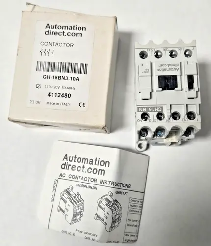 NEW AUTOMATION DIRECT GH15BN-3-10A CONTACTOR GH-15BN3-10A GH15BN310A GH15