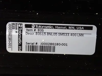 USED TOOLOMATIC B3S15 BNL05 SM533.400 LMX