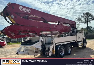 Used 2007 MACK MR6905 Concrete Mixer Trucks Alabama US | Proxy Equipment #1378657