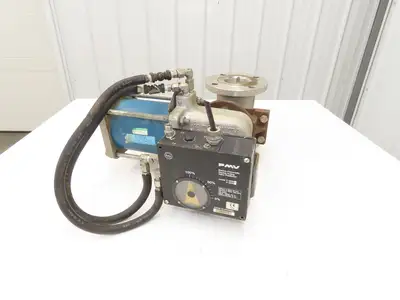 Jamesbury 3" 5150 313600TT Ball Valve Flanged w/Pneumatic Actuator & Positioner