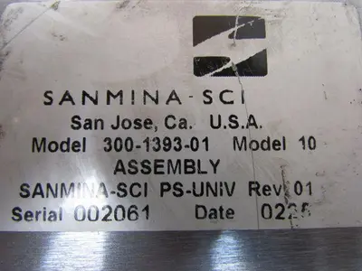 E-M Solutions 3001393-01 Model 10 Power Sequencer 200-240V 47/63Hz 24 Amp