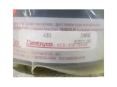 Centry Cover 430 DMM 102X1.00 Bull Screw Cover Coil NEW
