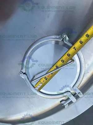 USED LMC 3180 LITER STAINLESS STEEL JACKETED FERMENTATION TANK