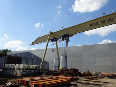 USED DEMAG 10T + 20T X 50 METER