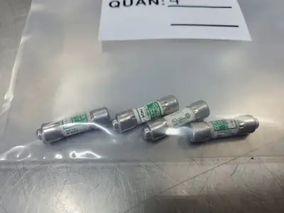 USED Bussmann FNQ-R-1/2 CC-Tron Fuse, 600VAC, 1/2A, Lot of 4