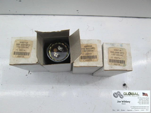 Phillips Capacitor Switch. Quanity 4