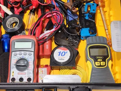 Electrical Diagnostic Tool Case with Contents