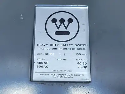 NEW WESTINGHOUSE HU363