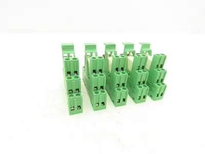 Phoenix Relay w/Base 12-24VDC Din Rail Mount Lot of 5