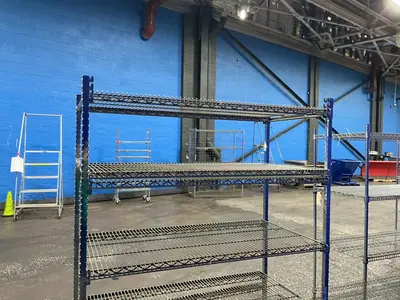 Pat-can  6 Shelves/48” X 24” Shelving Unit