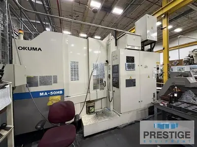 Used OKUMA MA-50HB Horizontal Machining Centers New York US | Prestige Equipment #1493499