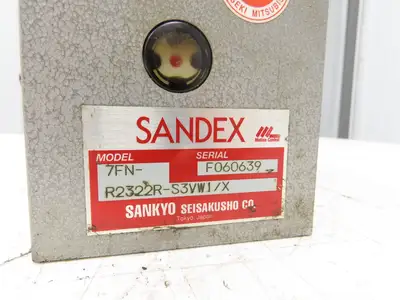 Sankyo Sandex 7FN-R2322R-S3VW1/X Rotary Indexer Drive Roller Gear Cam Dual Shaft