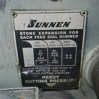 USED 1970 SUNNEN MBB-1680 DMS